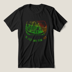 Camiseta Patinar em linha Be Just and Fear Not