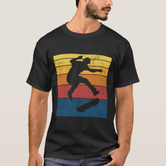 Camiseta Patinar Skate Skateboarding Presente Retro Vintage