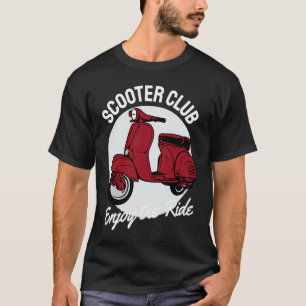 Camiseta Patinete Club Aproveite a Vintage Ride