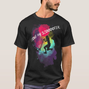 Camiseta Patinete de dublagem Crianças Chutar Patinete Pati