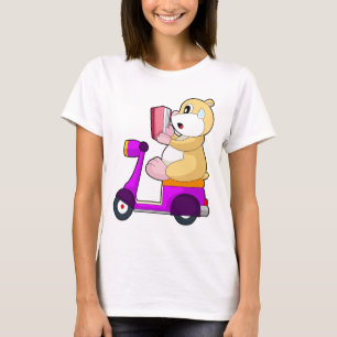 Camiseta Patinete de hamster