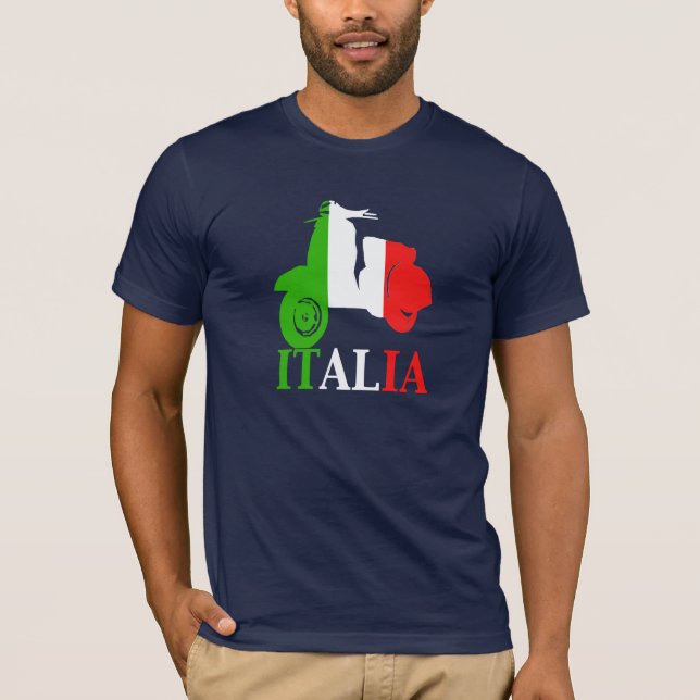 Camiseta Patinete de ITALIA (Frente)