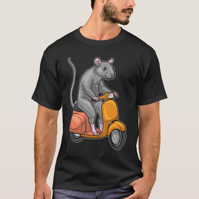 Camiseta Patinete de rato (Frente)