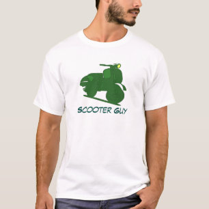 Camiseta Patinete do motor verde