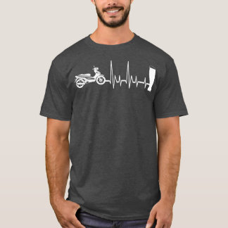 Camiseta Patinete e cerveja - patinete de ciclomotores pati