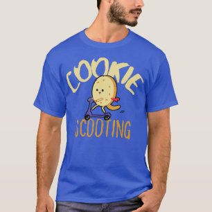 Camiseta Patinete Engraçado Escoteiro Kawaii Cookie