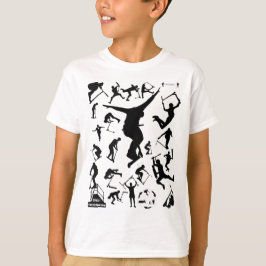 Camiseta patinete estilo livre - TODAS AS ESTRELAS