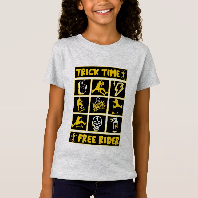 Camiseta patinete freestyle (Frente)