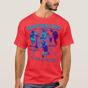 Camiseta Patinete Gang, nós estamos em rotação.