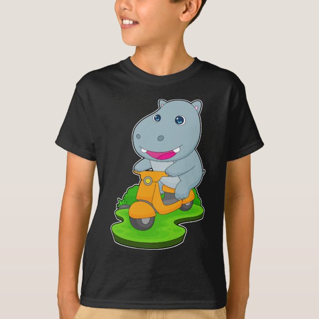 Camiseta Patinete Hippo (Frente)