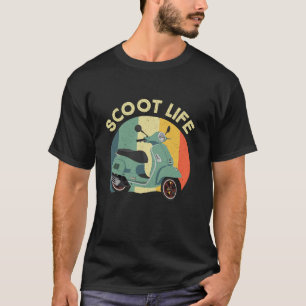 Camiseta Patinete Legal Para Homens Mulheres Bicicleta Moto