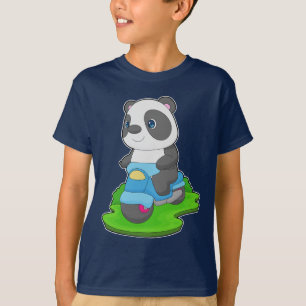 Camiseta Patinete Panda