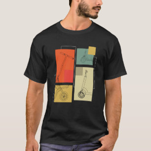 Camiseta Patinete Patinete Patinete elétrico