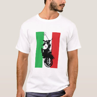 Camiseta Patinete retro de Moto |