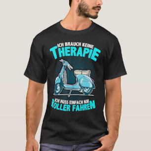 Camiseta Patinete Retroativo Antigo Não Preciso De Terapia