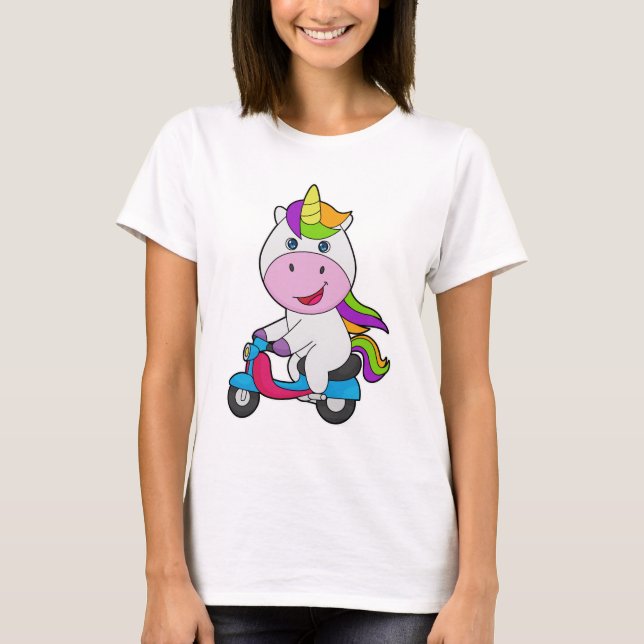Camiseta Patinete Unicorn (Frente)