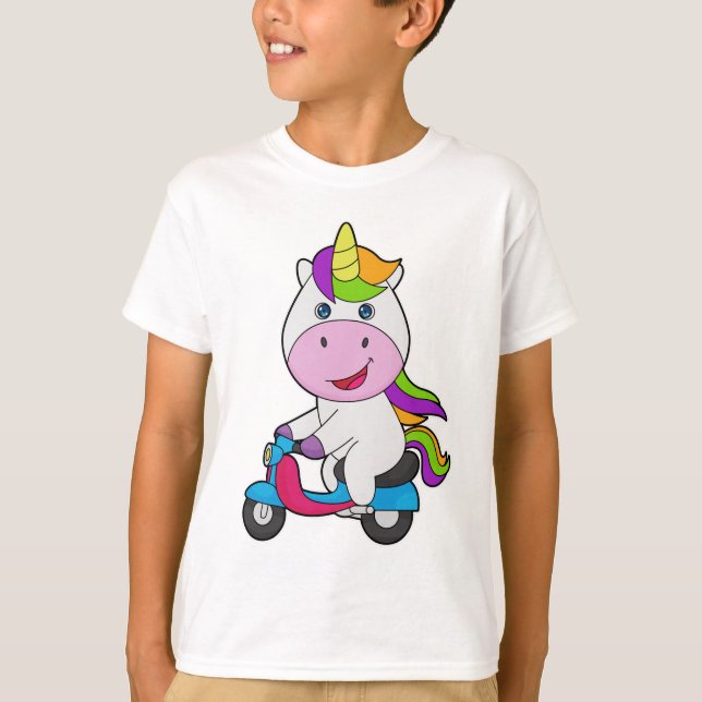 Camiseta Patinete Unicorn (Frente)