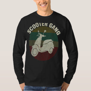 Camiseta Patinete Vintage Gang Patinete Motorbikes Rider