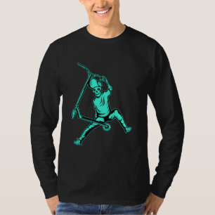 Camiseta Patinetes de truques de estilo livre