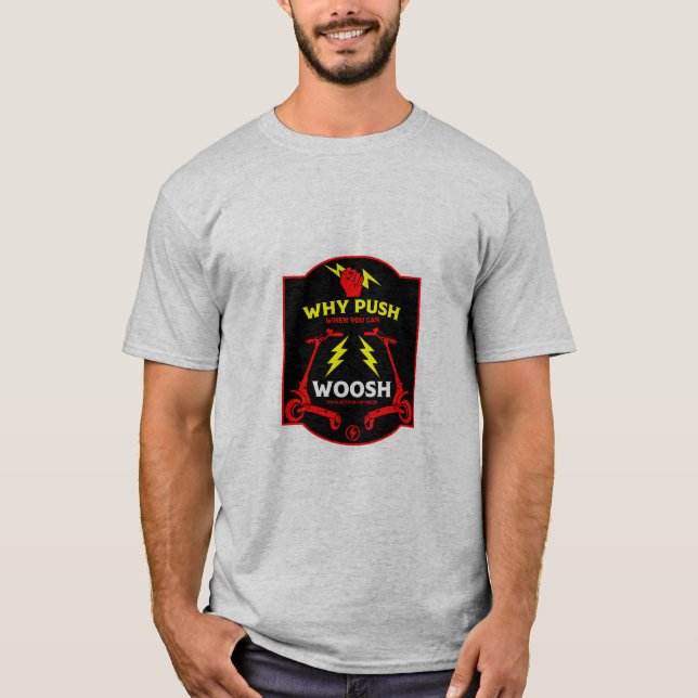 Camiseta Patinetes elétricos (Frente)