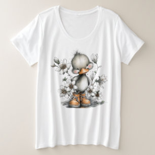 Camiseta Patinho fofo