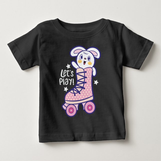 Camiseta Patins de Bunny (Frente)