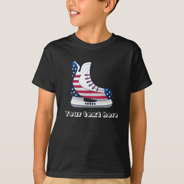 Camiseta Patins de Hóquei Americano (Frente)