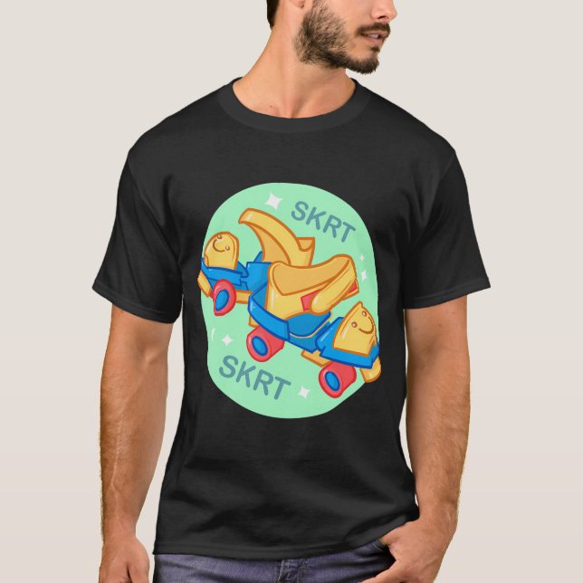 Camiseta Patins de Rodas (Frente)