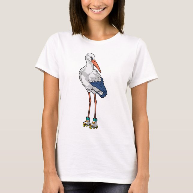Camiseta Patins em linha Patins inline Esportes (Frente)