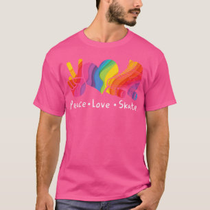 Camiseta Patins Inline Rollerskating 70S 80S Roller Nórdico