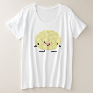 Camiseta Patisseriado melão Pan-Japonês Concha doce