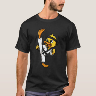 Camiseta Pato Amarelo Clássico Taekwondo Karatê Amante de A