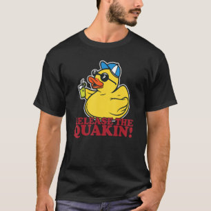 Camiseta Pato Amarelo Liberta O Quackin! Engraçado