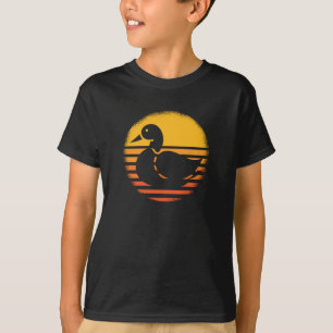 Camiseta Pato Animal Retro