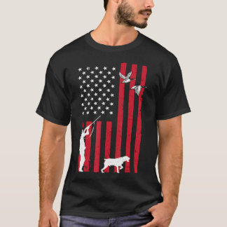 Camiseta Pato Caça Arte Para Homens Mulheres Crianças Caça