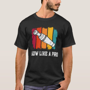 Camiseta Pato Caçando Aves Aquáticas Soprando Como Um Pró 3