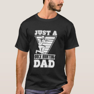 Camiseta Pato Caçando Padre Goose - Caçador Apenas Um Pato