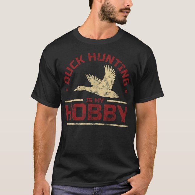 Camiseta Pato caçando presentes mascotes labrador mãe  (Frente)