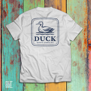 Camiseta Pato Carolina do Norte Outer Banks OBX Praia Coste