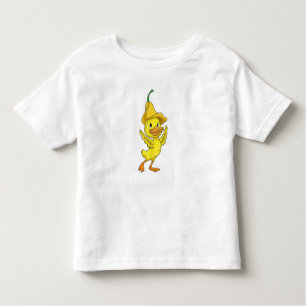 Camiseta Pato com Boné amarelo