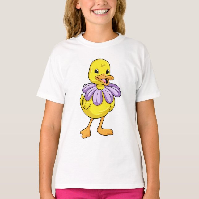 Camiseta Pato com Daisy (Frente)