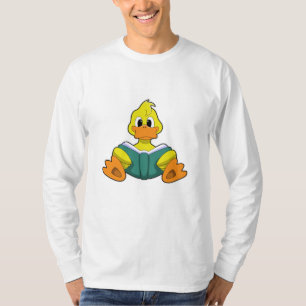 Camiseta Pato com Livro