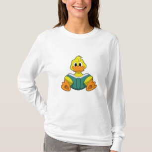 Camiseta Pato com Livro