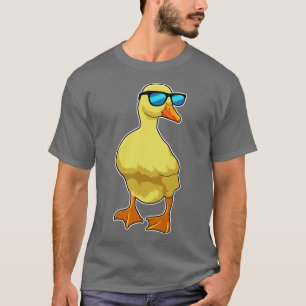 Camiseta Pato com óculos de sol