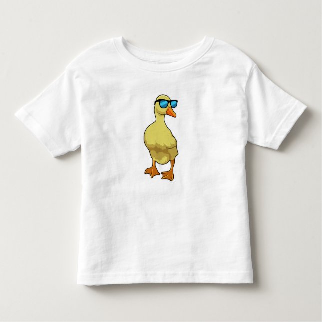 Camiseta Pato com óculos de sol (Frente)