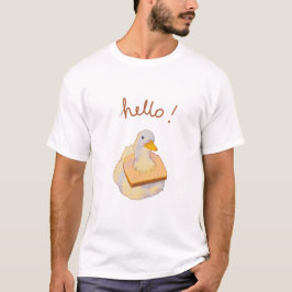 Camiseta Pato com pão