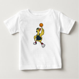 Camiseta Pato como jogador de basquetebol