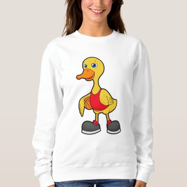 Camiseta Pato como jogador de basquetebol (Frente)