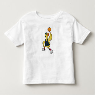 Camiseta Pato como jogador de basquetebol