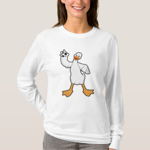 Camiseta Pato como jogador de handebol com Handball